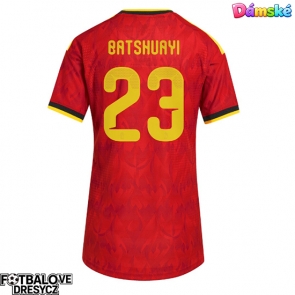 Belgie Michy Batshuayi #23 Dámské Domácí Dres MS 2026 Krátký Rukáv
